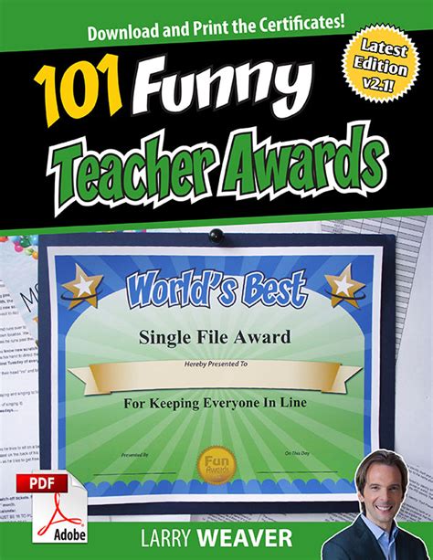 funny teacher awards